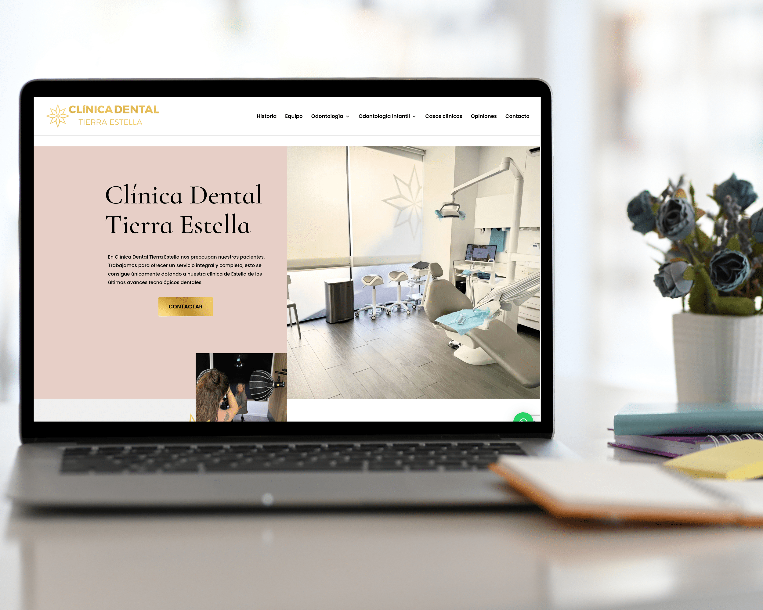 Diseno web clinica dental- Proyectos